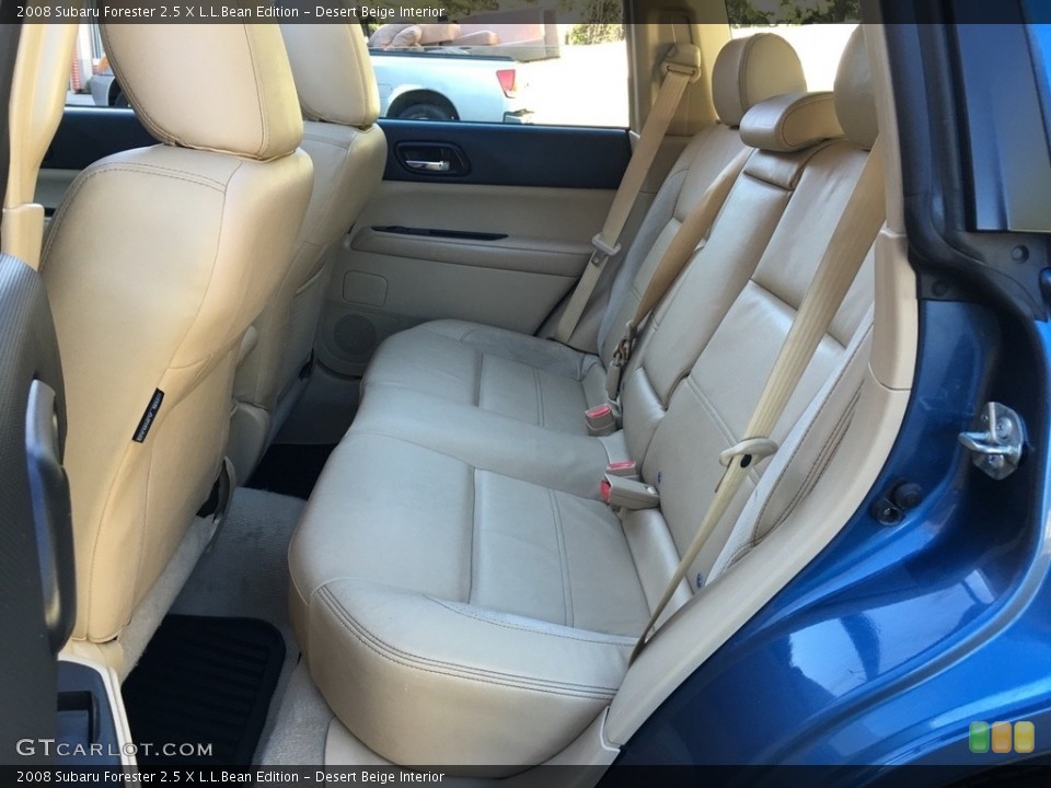 Desert Beige Interior Rear Seat for the 2008 Subaru Forester 2.5 X L.L.Bean Edition #138668919