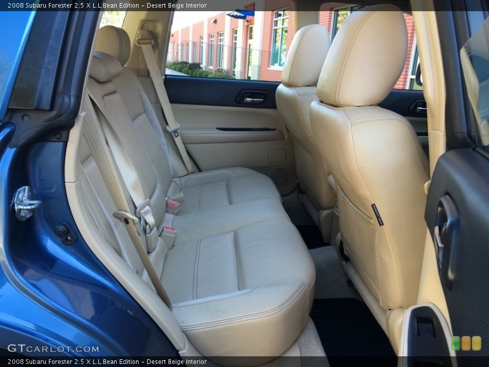 Desert Beige Interior Rear Seat for the 2008 Subaru Forester 2.5 X L.L.Bean Edition #138668946