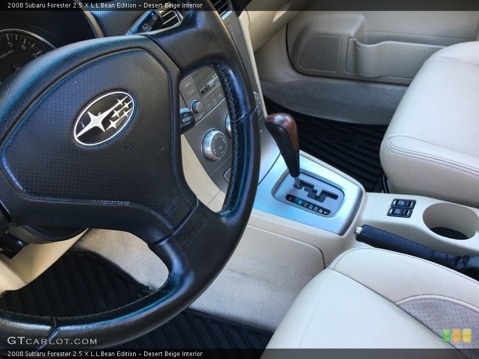 Desert Beige Interior Steering Wheel for the 2008 Subaru Forester 2.5 X L.L.Bean Edition #138669789