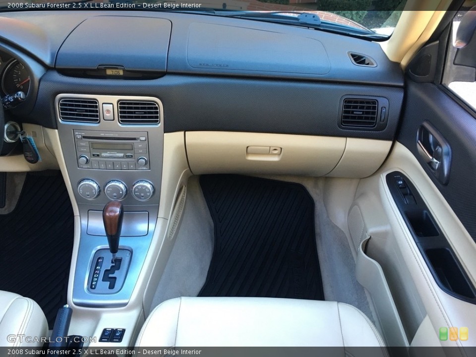 Desert Beige Interior Dashboard for the 2008 Subaru Forester 2.5 X L.L.Bean Edition #138669840