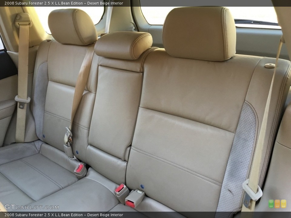 Desert Beige Interior Rear Seat for the 2008 Subaru Forester 2.5 X L.L.Bean Edition #138670023