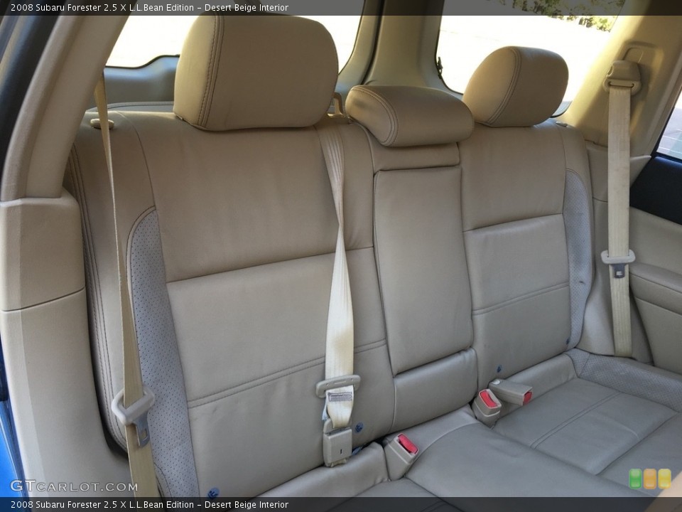 Desert Beige Interior Rear Seat for the 2008 Subaru Forester 2.5 X L.L.Bean Edition #138670050