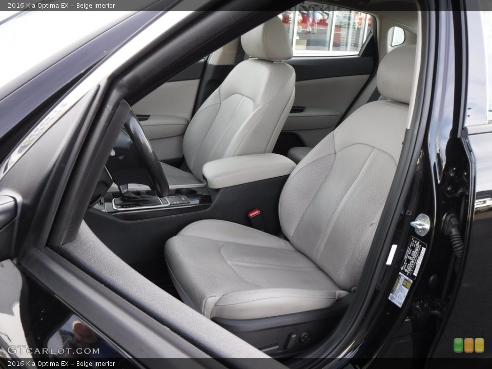 Beige Interior Front Seat for the 2016 Kia Optima EX #138670101