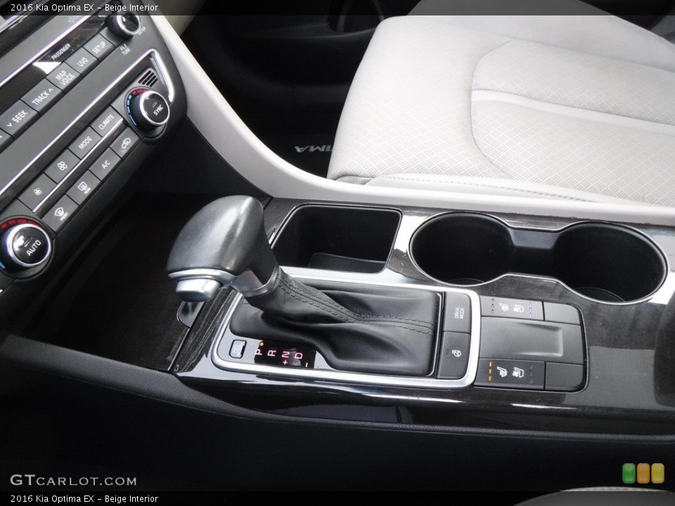 Beige Interior Transmission for the 2016 Kia Optima EX #138670155