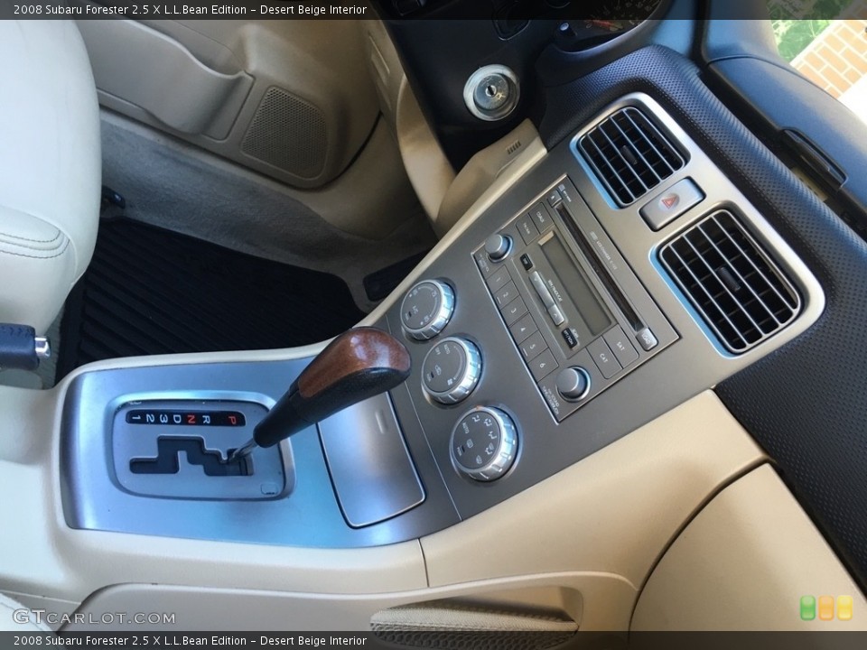 Desert Beige Interior Controls for the 2008 Subaru Forester 2.5 X L.L.Bean Edition #138670239