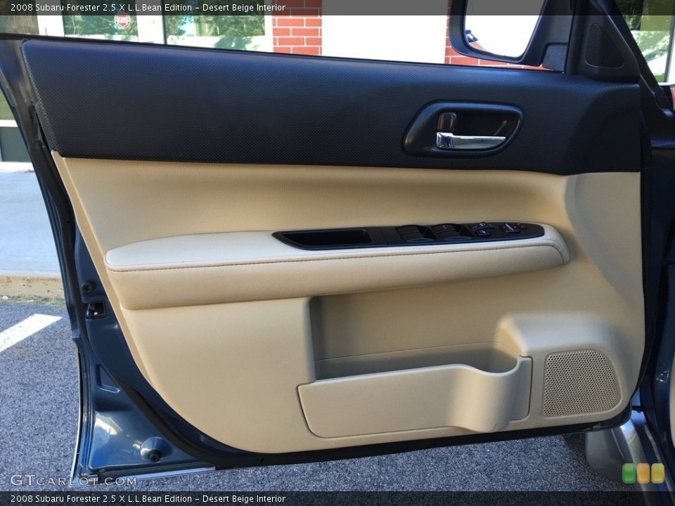 Desert Beige Interior Door Panel for the 2008 Subaru Forester 2.5 X L.L.Bean Edition #138670341