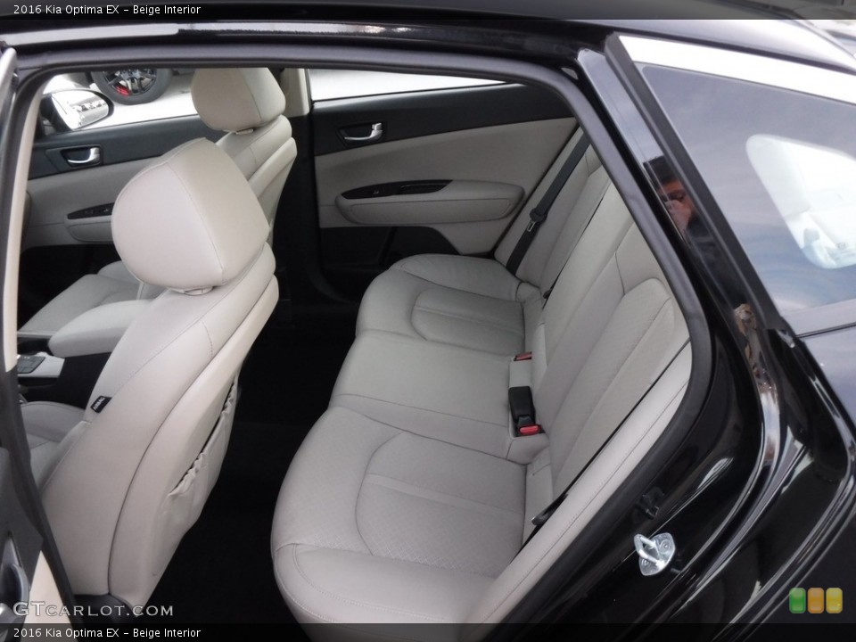 Beige Interior Rear Seat for the 2016 Kia Optima EX #138670350