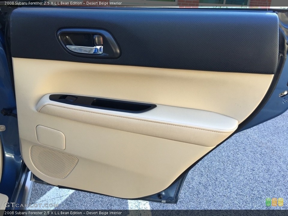 Desert Beige Interior Door Panel for the 2008 Subaru Forester 2.5 X L.L.Bean Edition #138670414