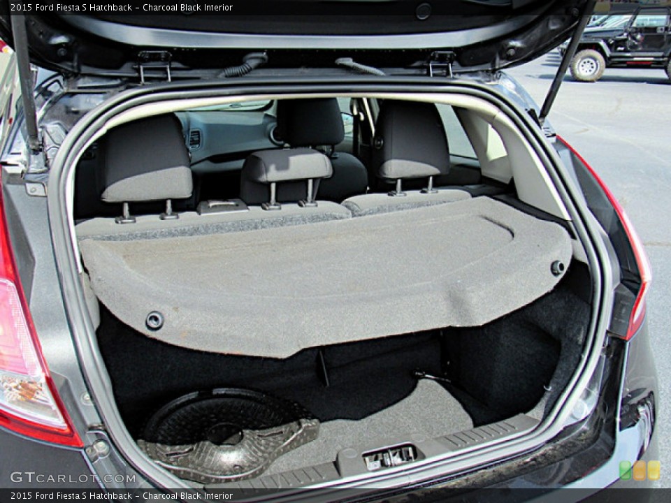 Charcoal Black Interior Trunk for the 2015 Ford Fiesta S Hatchback #138672012