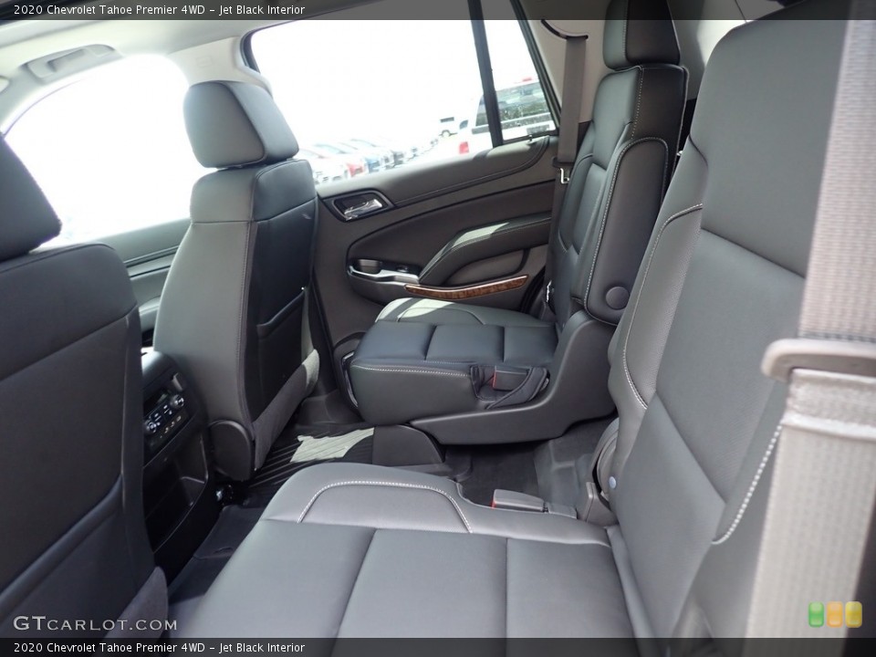 Jet Black Interior Rear Seat for the 2020 Chevrolet Tahoe Premier 4WD #138672507