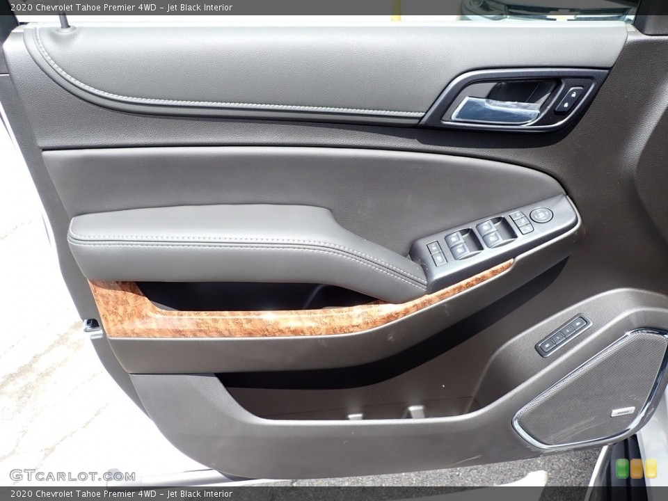 Jet Black Interior Door Panel for the 2020 Chevrolet Tahoe Premier 4WD #138672576