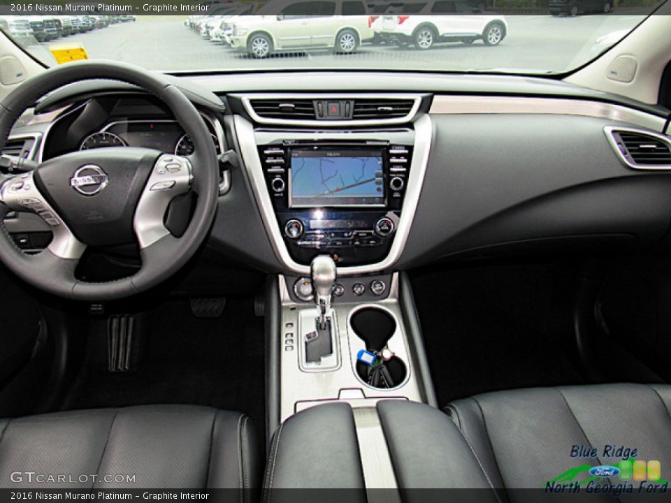 Graphite Interior Dashboard for the 2016 Nissan Murano Platinum #138674388