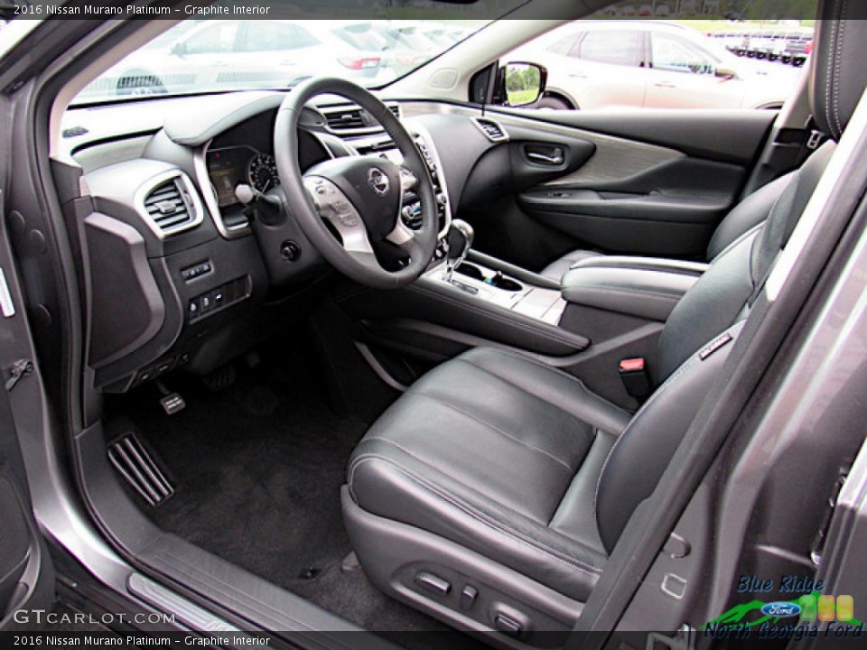 Graphite Interior Front Seat for the 2016 Nissan Murano Platinum #138674685