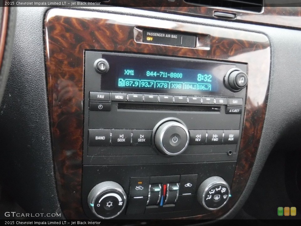 Jet Black Interior Controls for the 2015 Chevrolet Impala Limited LT #138674688