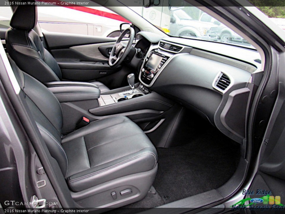 Graphite Interior Front Seat for the 2016 Nissan Murano Platinum #138674709