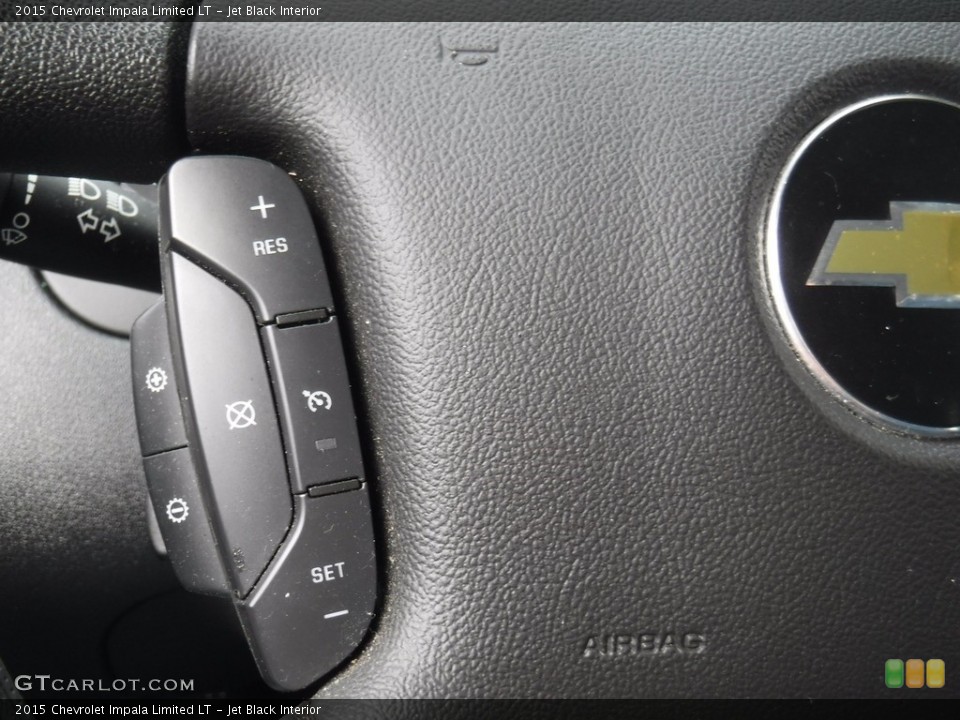 Jet Black Interior Steering Wheel for the 2015 Chevrolet Impala Limited LT #138674742