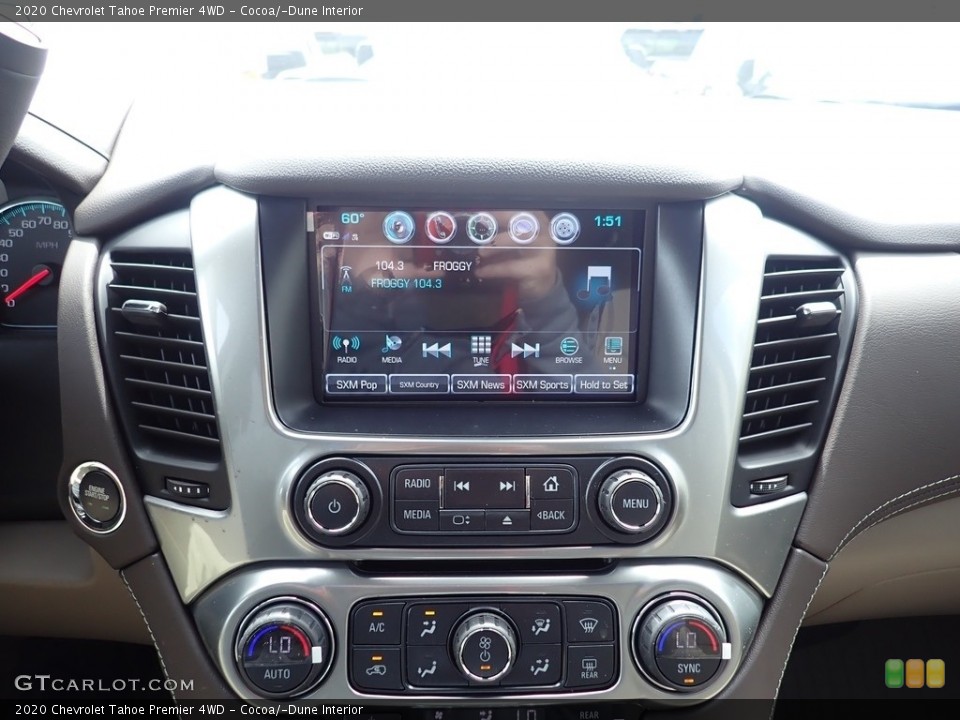 Cocoa/­Dune Interior Controls for the 2020 Chevrolet Tahoe Premier 4WD #138675186