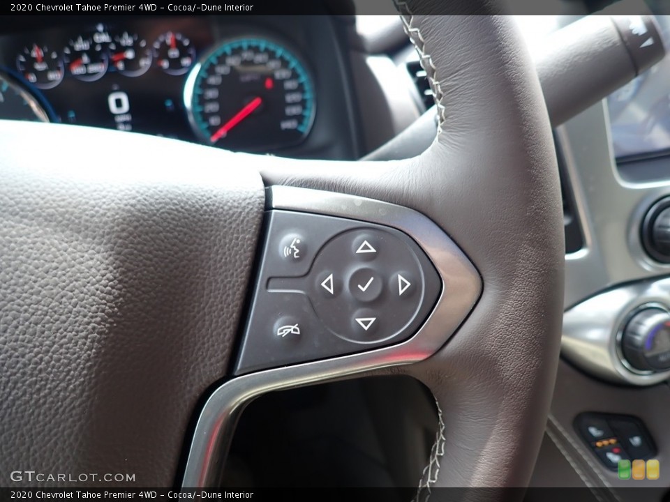 Cocoa/­Dune Interior Steering Wheel for the 2020 Chevrolet Tahoe Premier 4WD #138675234