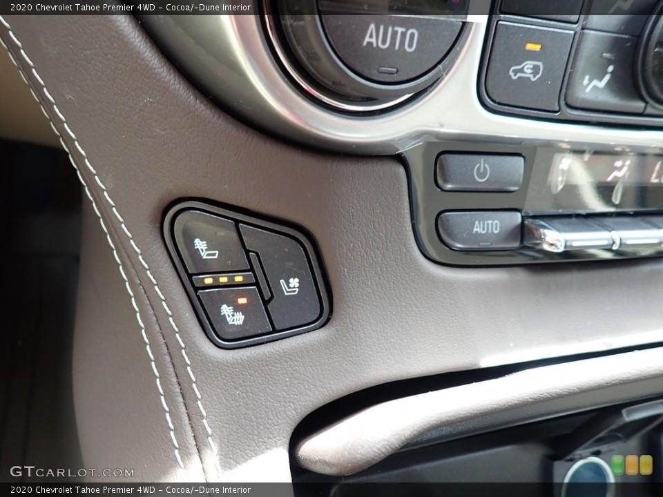 Cocoa/­Dune Interior Controls for the 2020 Chevrolet Tahoe Premier 4WD #138675285
