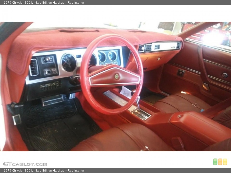 Red Interior Photo for the 1979 Chrysler 300 Limited Edition Hardtop #138675684
