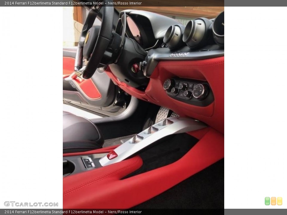 Nero/Rosso Interior Dashboard for the 2014 Ferrari F12berlinetta  #138675720