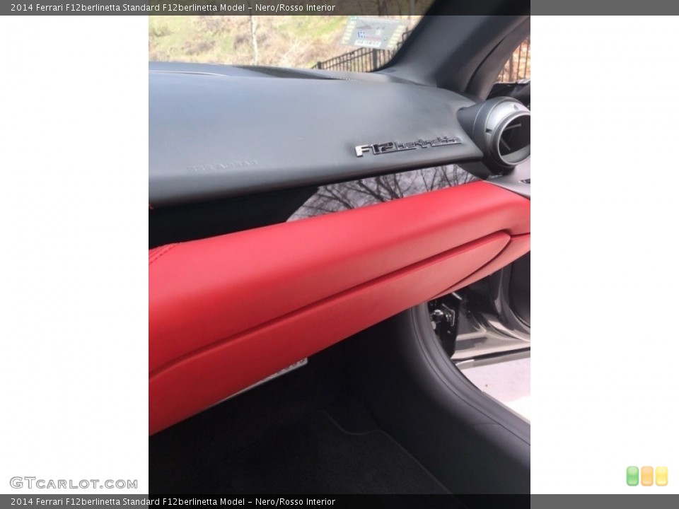 Nero/Rosso Interior Dashboard for the 2014 Ferrari F12berlinetta  #138675798