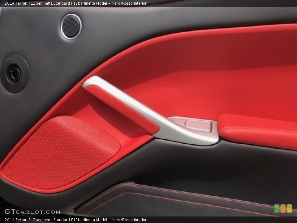 Nero/Rosso Interior Door Panel for the 2014 Ferrari F12berlinetta  #138675852