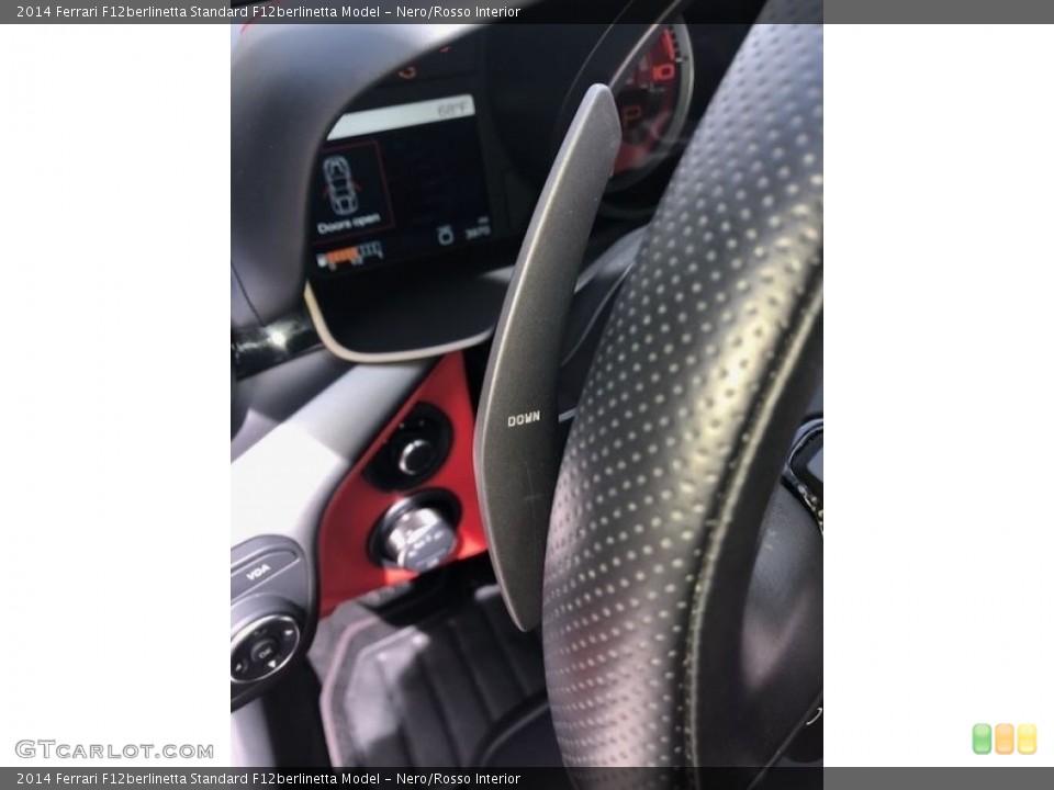 Nero/Rosso Interior Transmission for the 2014 Ferrari F12berlinetta  #138675861