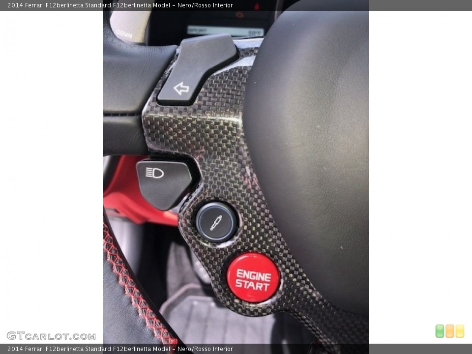 Nero/Rosso Interior Steering Wheel for the 2014 Ferrari F12berlinetta  #138675993