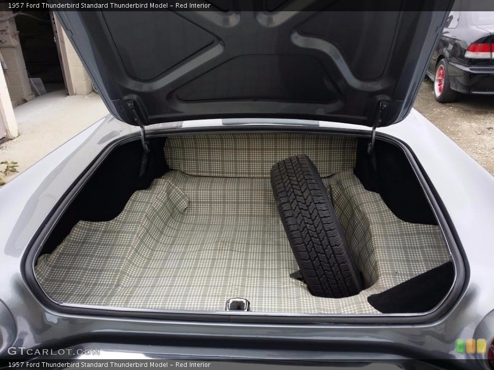 Red Interior Trunk for the 1957 Ford Thunderbird  #138682678