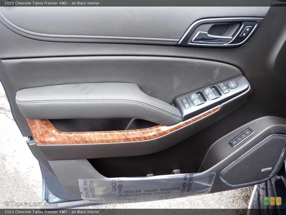 Jet Black Interior Door Panel for the 2020 Chevrolet Tahoe Premier 4WD #138683961