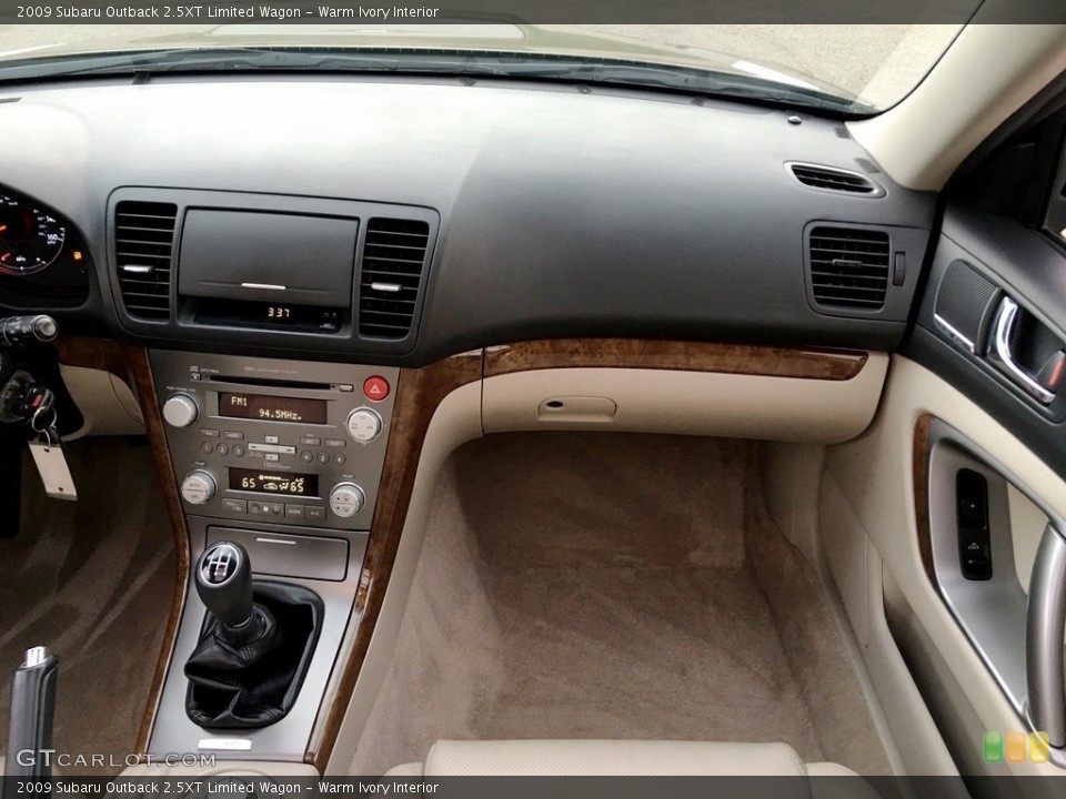 Warm Ivory Interior Dashboard for the 2009 Subaru Outback 2.5XT Limited Wagon #138686118