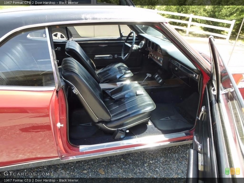 Black Interior Photo for the 1967 Pontiac GTO 2 Door Hardtop #138686436