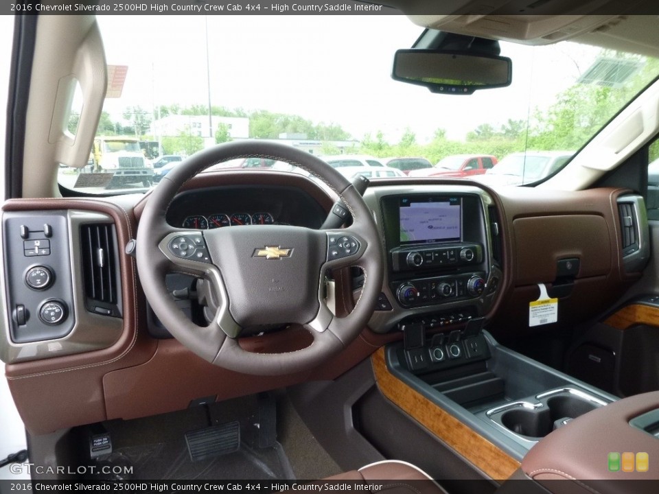 High Country Saddle 2016 Chevrolet Silverado 2500HD Interiors