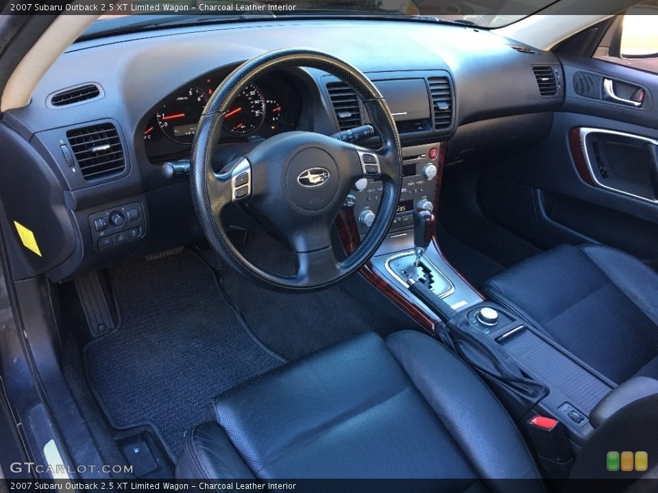 Charcoal Leather Interior Photo for the 2007 Subaru Outback 2.5 XT Limited Wagon #138693207