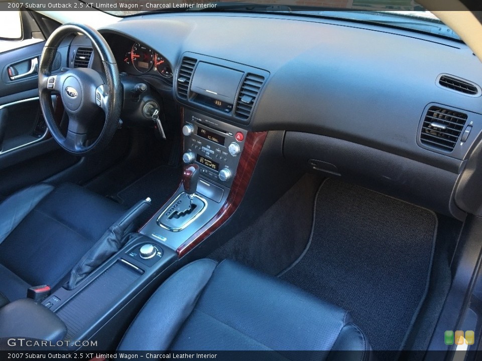 Charcoal Leather 2007 Subaru Outback Interiors