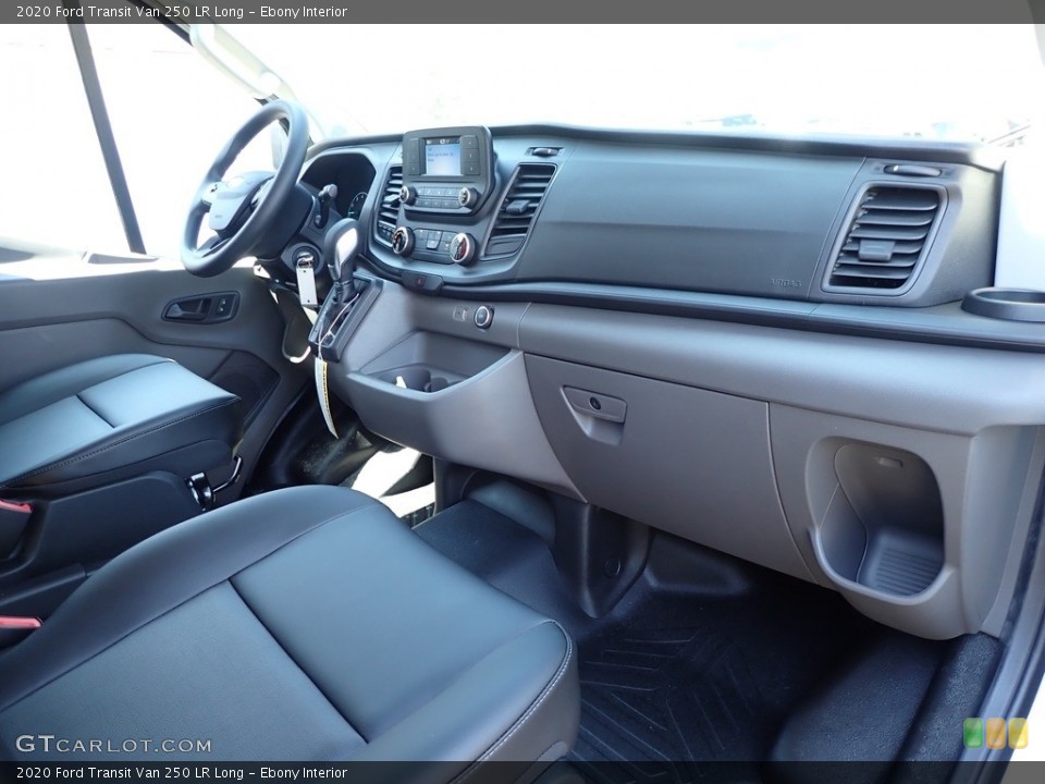 Ebony Interior Dashboard for the 2020 Ford Transit Van 250 LR Long #138693579