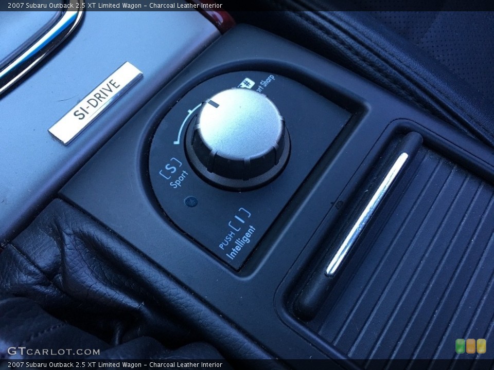 Charcoal Leather Interior Controls for the 2007 Subaru Outback 2.5 XT Limited Wagon #138694503