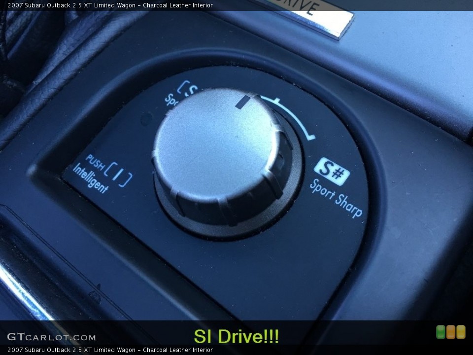 Charcoal Leather Interior Controls for the 2007 Subaru Outback 2.5 XT Limited Wagon #138694524