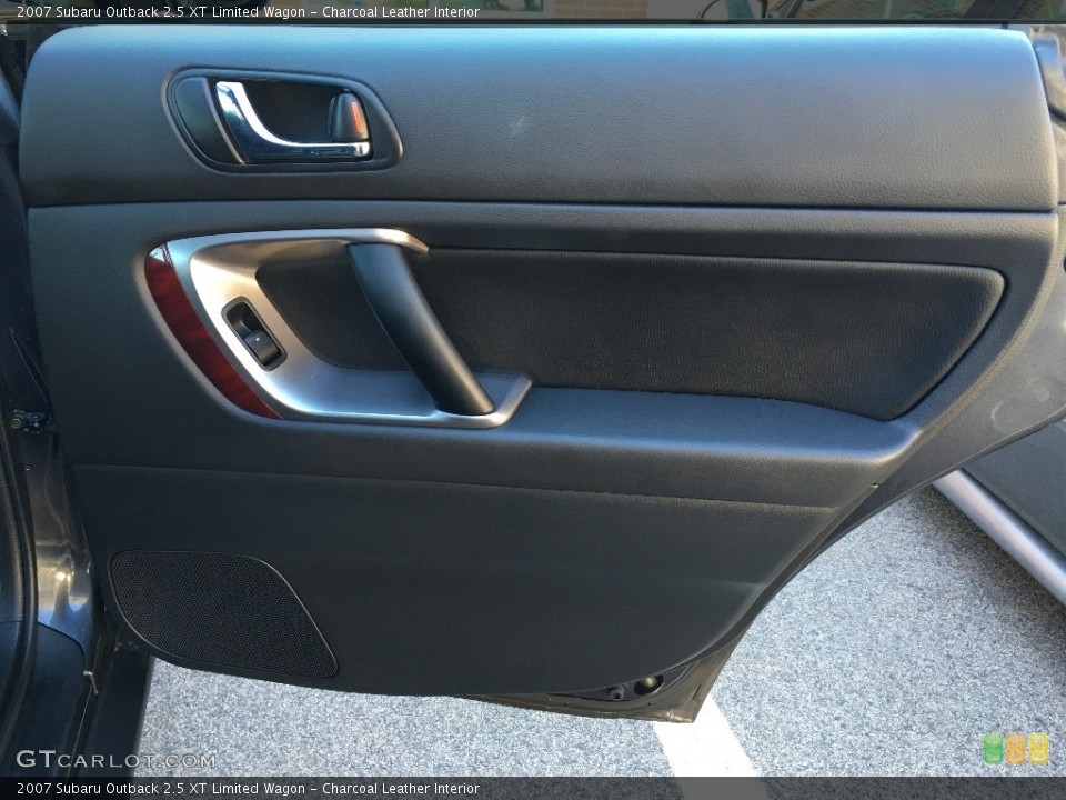 Charcoal Leather Interior Door Panel for the 2007 Subaru Outback 2.5 XT Limited Wagon #138694881