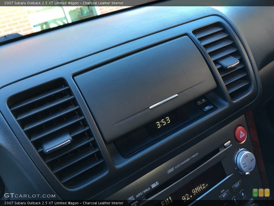 Charcoal Leather Interior Controls for the 2007 Subaru Outback 2.5 XT Limited Wagon #138694905