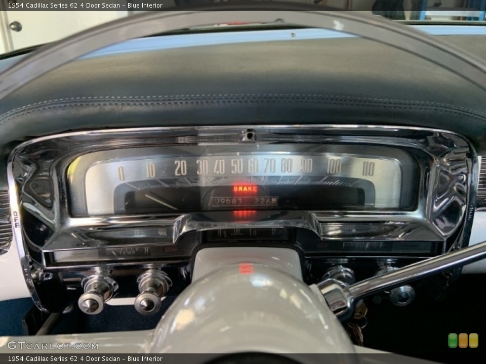 Blue Interior Gauges for the 1954 Cadillac Series 62 4 Door Sedan #138695998