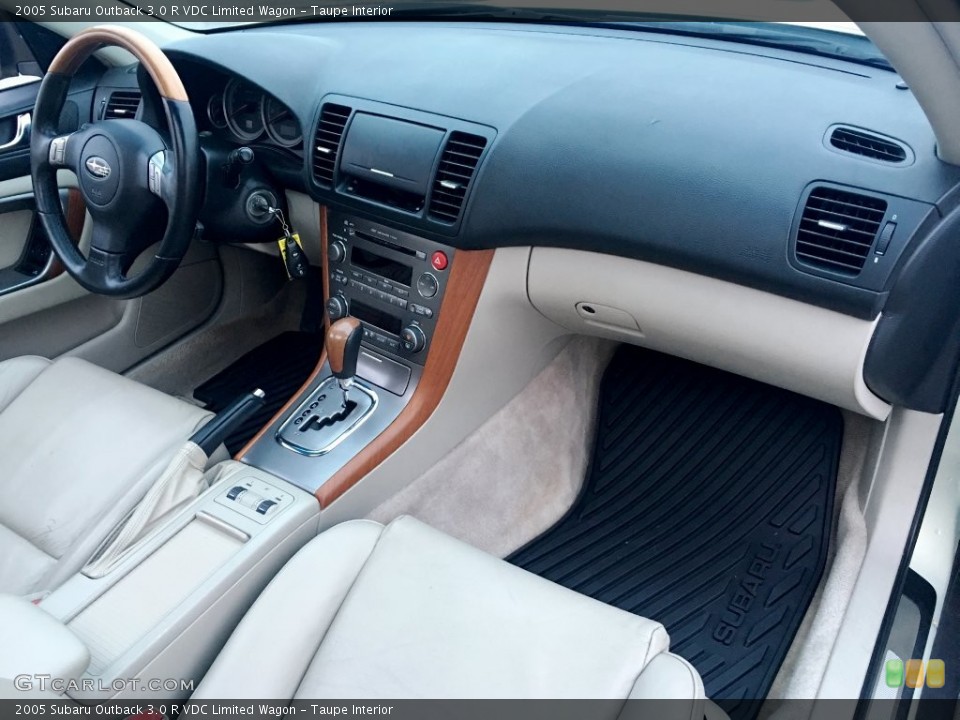 Taupe Interior Dashboard for the 2005 Subaru Outback 3.0 R VDC Limited Wagon #138696534