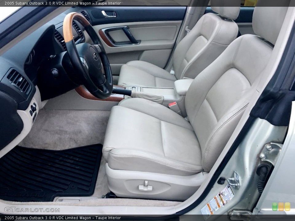 Taupe Interior Front Seat for the 2005 Subaru Outback 3.0 R VDC Limited Wagon #138696561