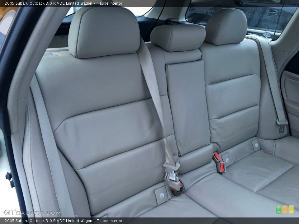 Taupe Interior Rear Seat for the 2005 Subaru Outback 3.0 R VDC Limited Wagon #138697800