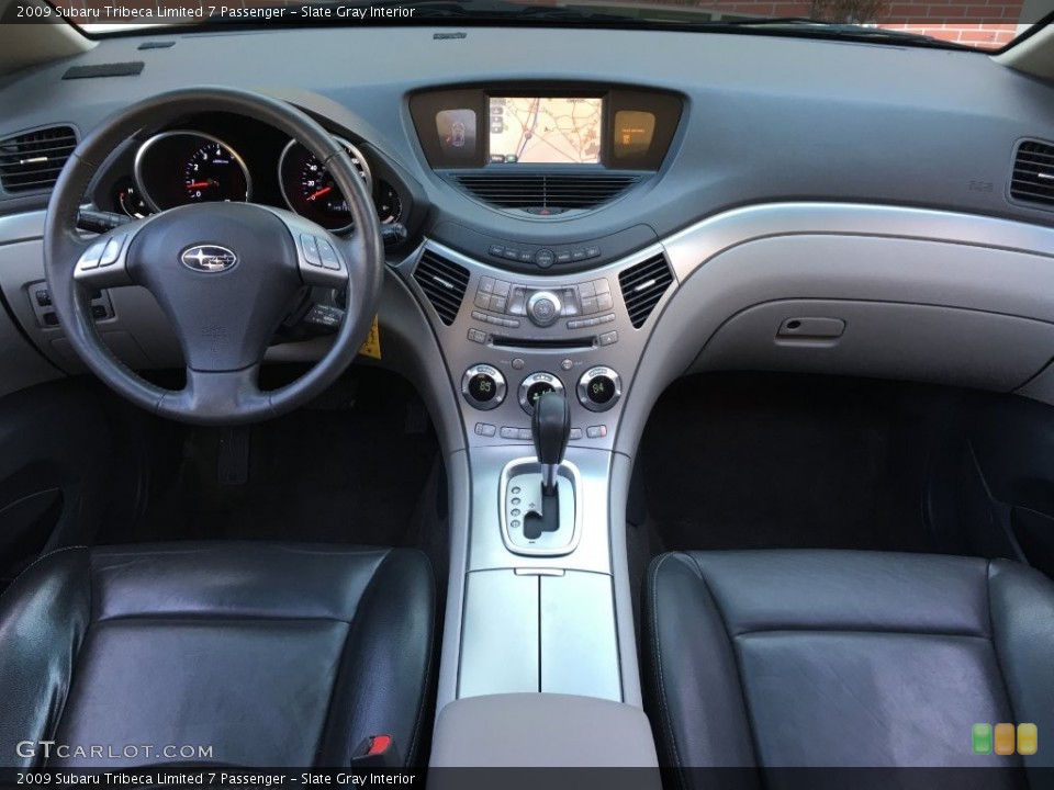 Slate Gray Interior Dashboard for the 2009 Subaru Tribeca Limited 7 Passenger #138699039