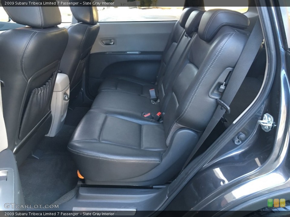 Slate Gray Interior Rear Seat for the 2009 Subaru Tribeca Limited 7 Passenger #138699117