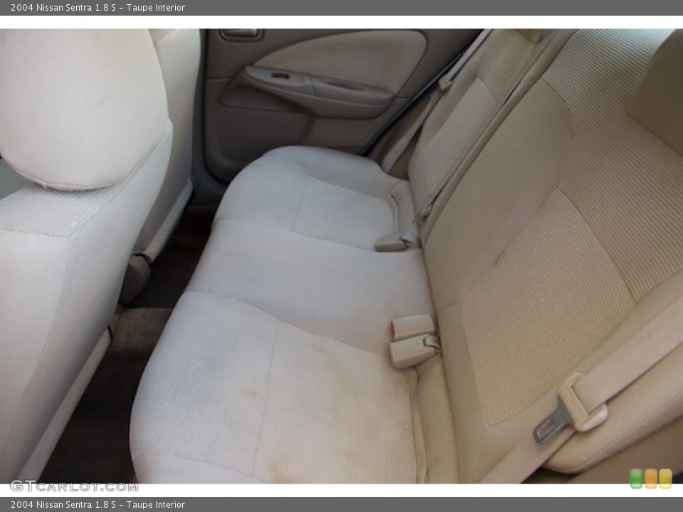 Taupe Interior Rear Seat for the 2004 Nissan Sentra 1.8 S #138699318