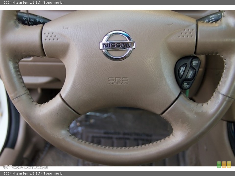 Taupe Interior Steering Wheel for the 2004 Nissan Sentra 1.8 S #138699471