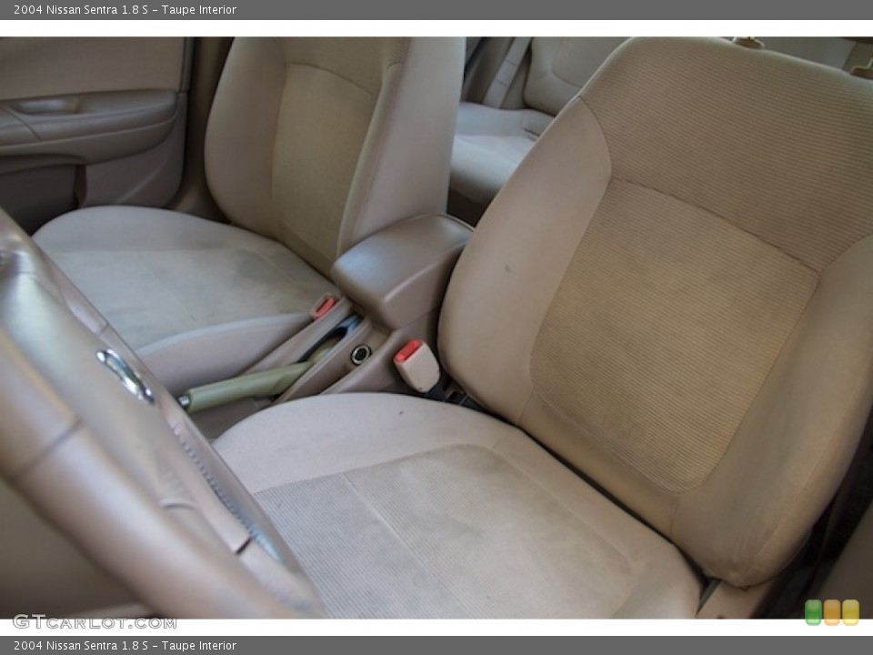 Taupe Interior Front Seat for the 2004 Nissan Sentra 1.8 S #138699495